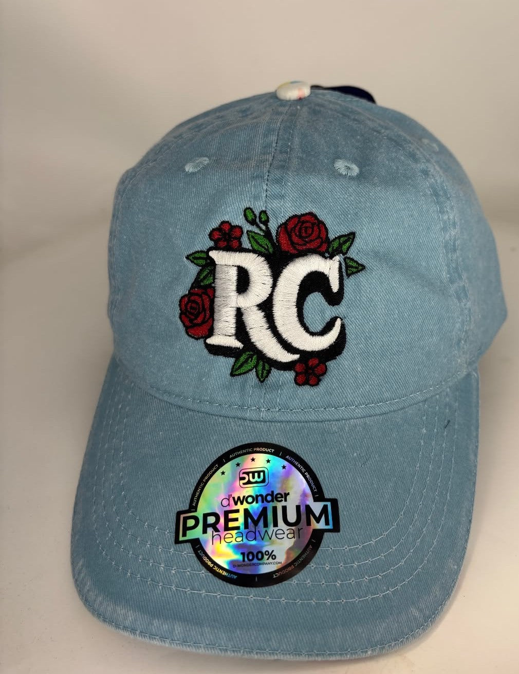 RCC Floral Denim Dad Hat
